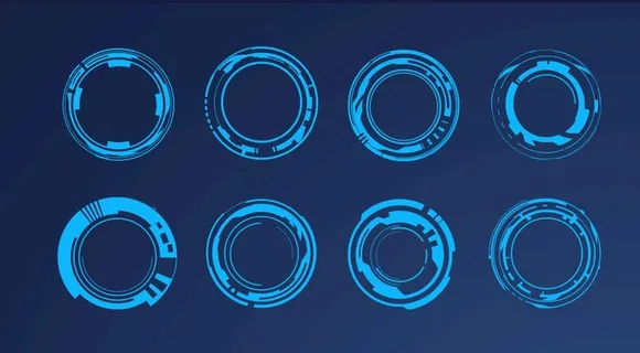 科技感圆形图片