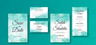 精美邀请函图片