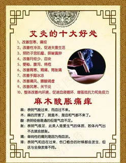 艾灸的 十大好处图片