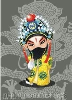 国粹京剧卡通人29款图片
