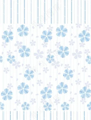 清爽田园 花纹图片