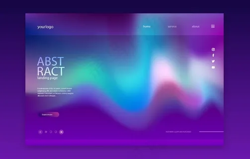 炫彩特效科技背景图片