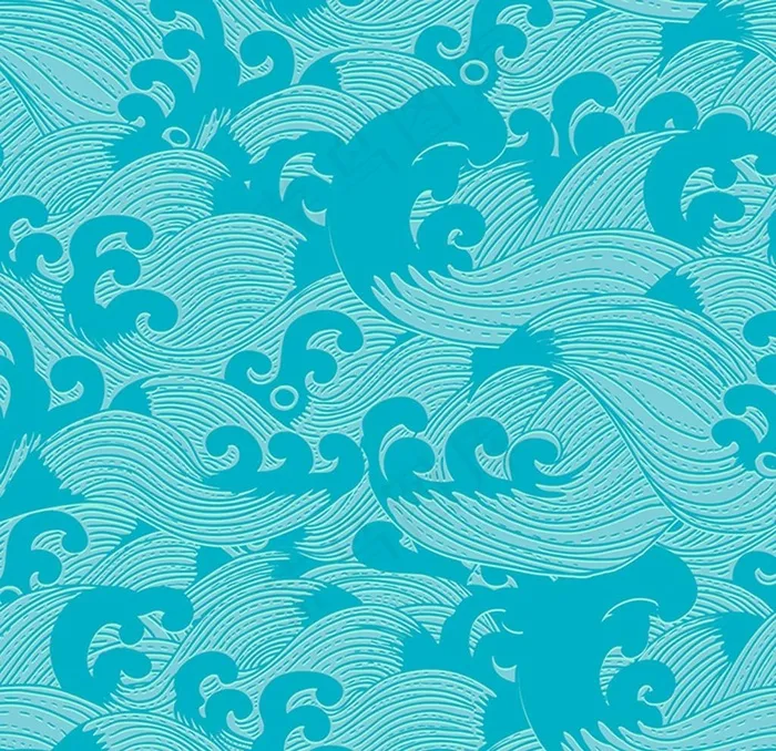 波浪底纹图片cdr矢量模版下载