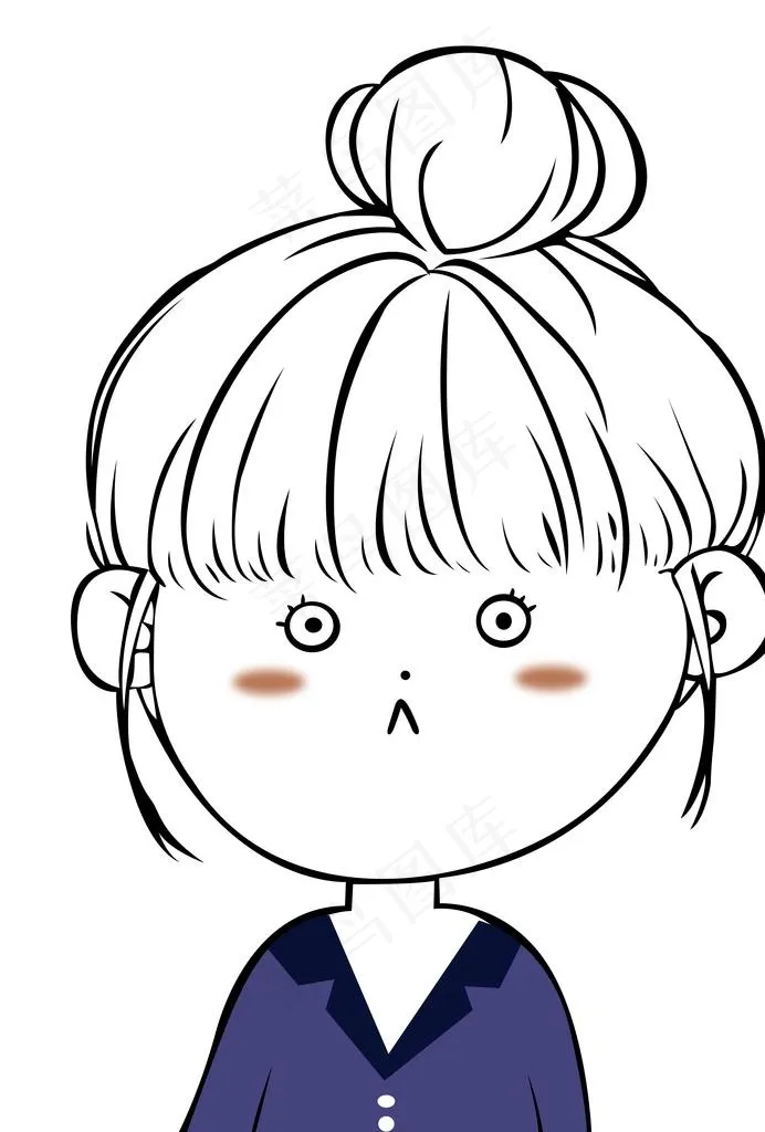 卡通漫画潮牌T恤热图手绘男女图片