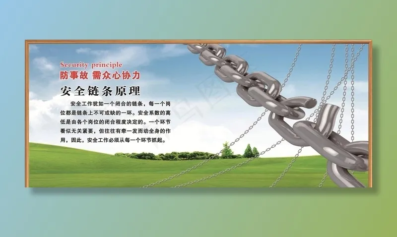 安全链条原理图片(11024X5039(DPI:80))psd模版下载
