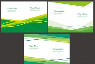 画册封面 绿色封面 绿色背景图片