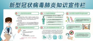 新冠病毒宣传图片