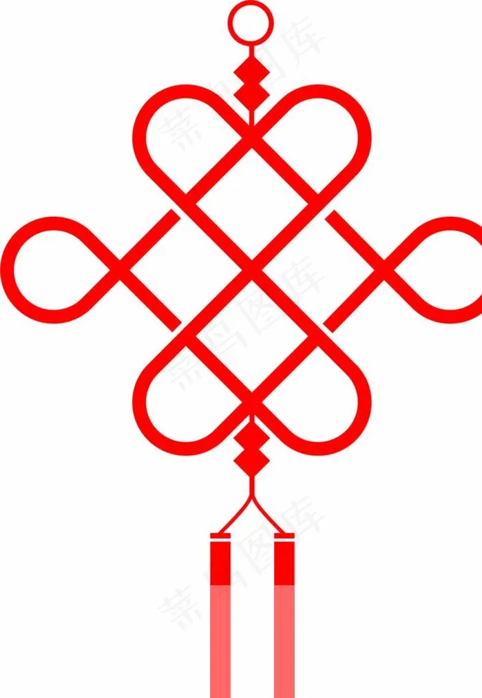 中国结图片ai矢量模版下载