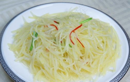 清炒土豆丝图片