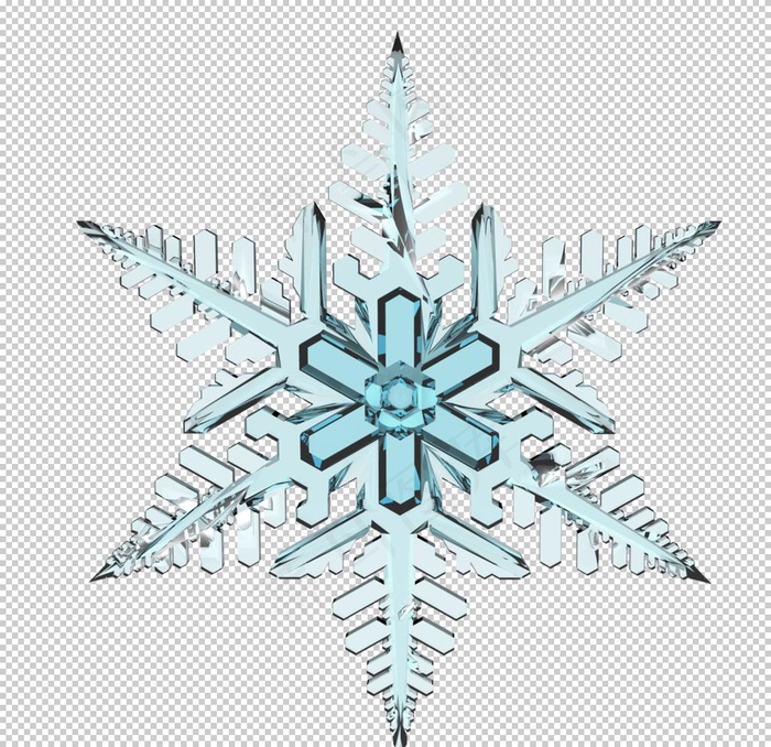 雪花素材图片
