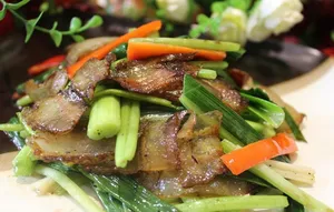 丰宝源蒜苗炒腊肉图片