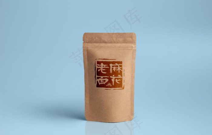 复古牛皮纸袋包装样机贴图可替换图片(4500X3000(DPI:72))psd模版下载