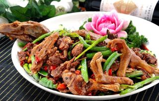 鸭永州血鸭图片