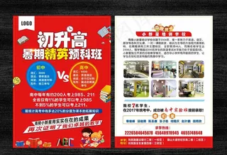 培训班单页  宣传单图片