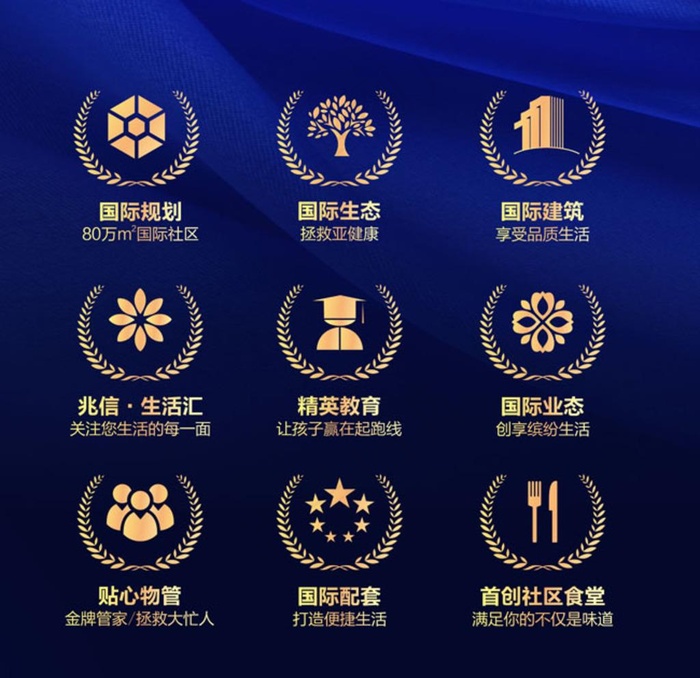 地产矢量价值ICON图片cdr矢量模版下载