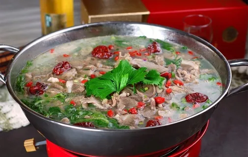 汤羊肉汤锅图片 汤羊肉汤锅图片