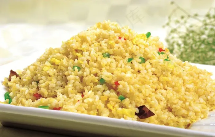 鸡蛋炒米饭图片