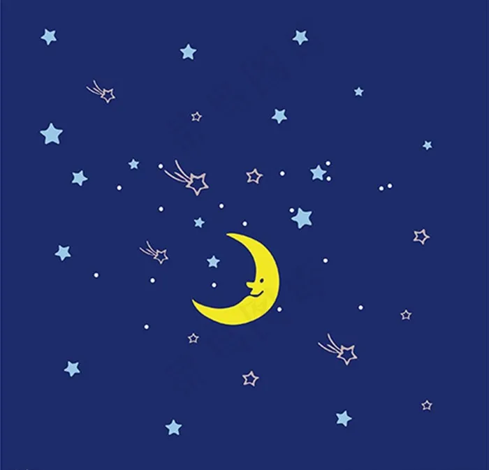 星星月亮图片