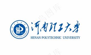 河南理工大学 校徽 校旗图片