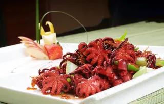 酱爆八爪鱼图片