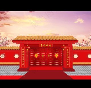 全家福拍照背景图片