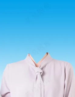 女生证件照素材图片