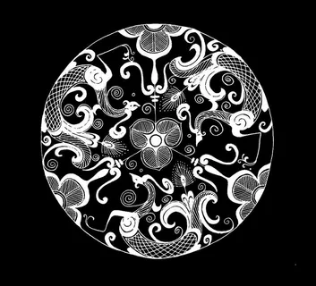 经典纹样 漆器图案图片