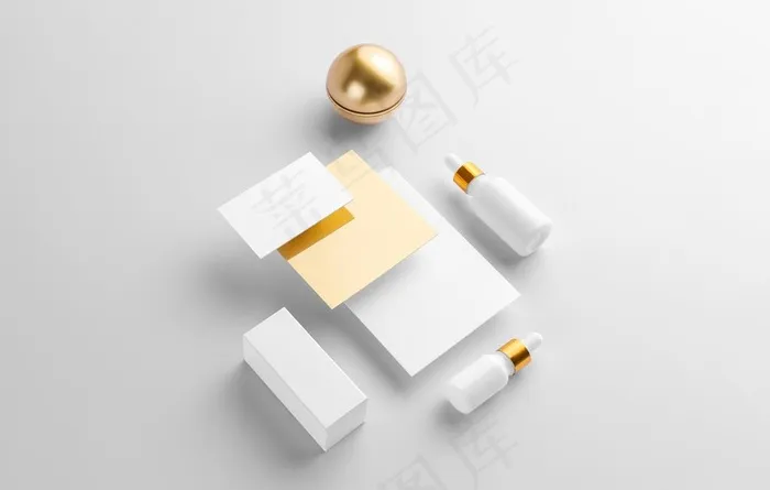 化妆品样机图片(5000X3333(DPI:72))psd模版下载