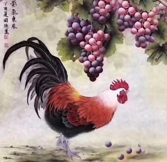 葡萄鸡鸣图片