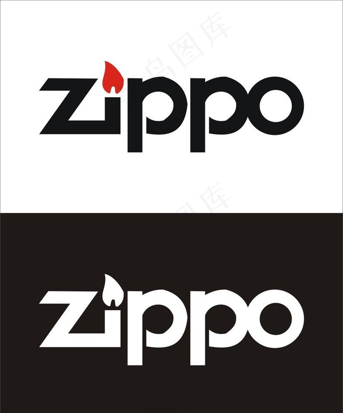 zippo标志图片cdr矢量模版下载