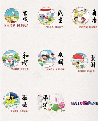 *核心价值观图片