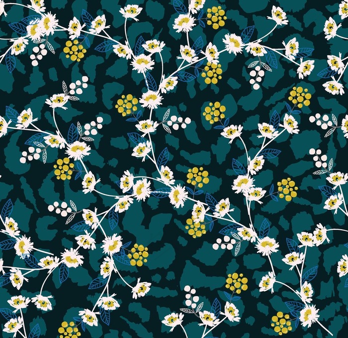 小碎花图片eps,ai矢量模版下载
