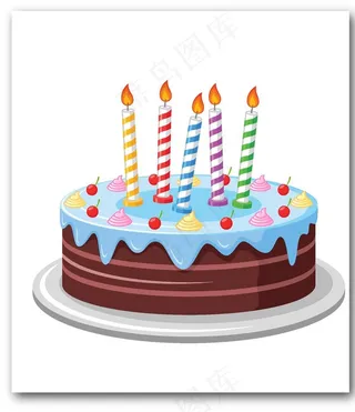 矢量生日元素图片