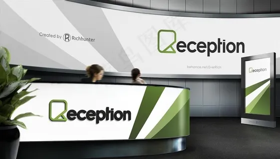 公司前台样机图片 公司前台样机图片