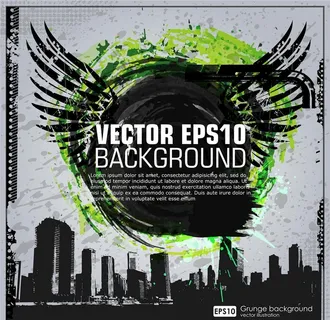 复古创意涂鸦背景海报图片