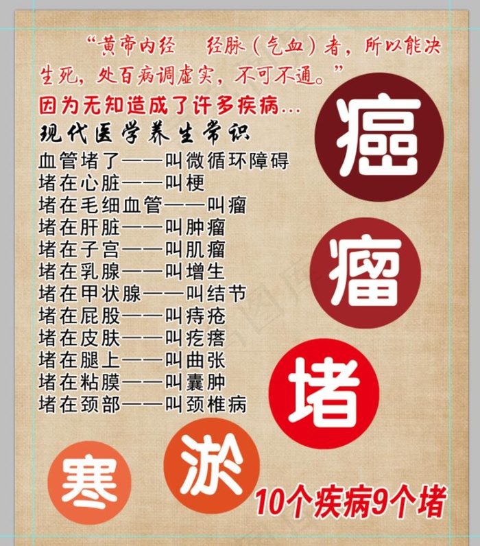 养生图片(5906X7085(DPI:300))psd模版下载