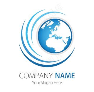 地球logo标志图片