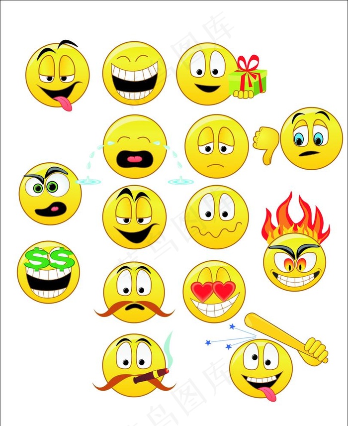 表情菜鸟图库片