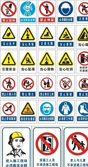 禁止标识牌图片