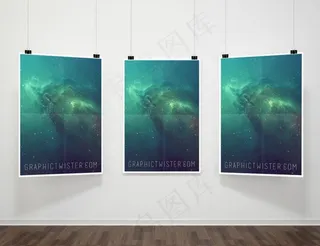 海报展示效果图片