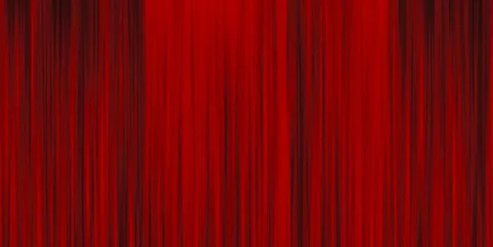 红色幕布图片