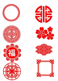 中国传统元素祥纹图片 中国传统元素祥纹图片