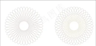 花纹 底纹 防伪图片