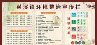 环境整治宣传栏图片