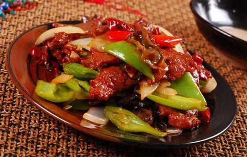 葱爆牛肉图片 葱爆牛肉图片