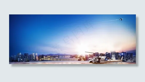 直升机表演 桁架 背景板 户外图片