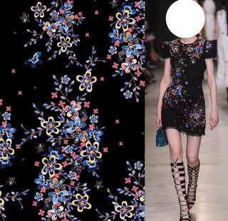 大牌女装 碎花图片