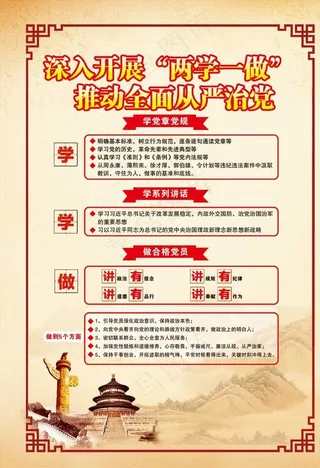 深入开展两学一做图片