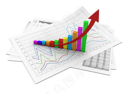 3d统计图表图片