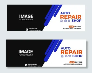 宣传促销banner设计模板图片